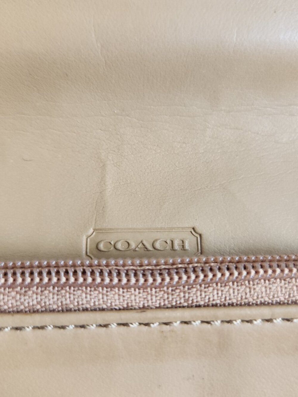 Coach Colorblock Dylan Crossbody Wallet in Orange and Saddle F49554 - Picture 7 of 8